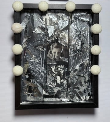 Fragmented Truth | Original Mixed Media Artwork Exploring Self-Perception