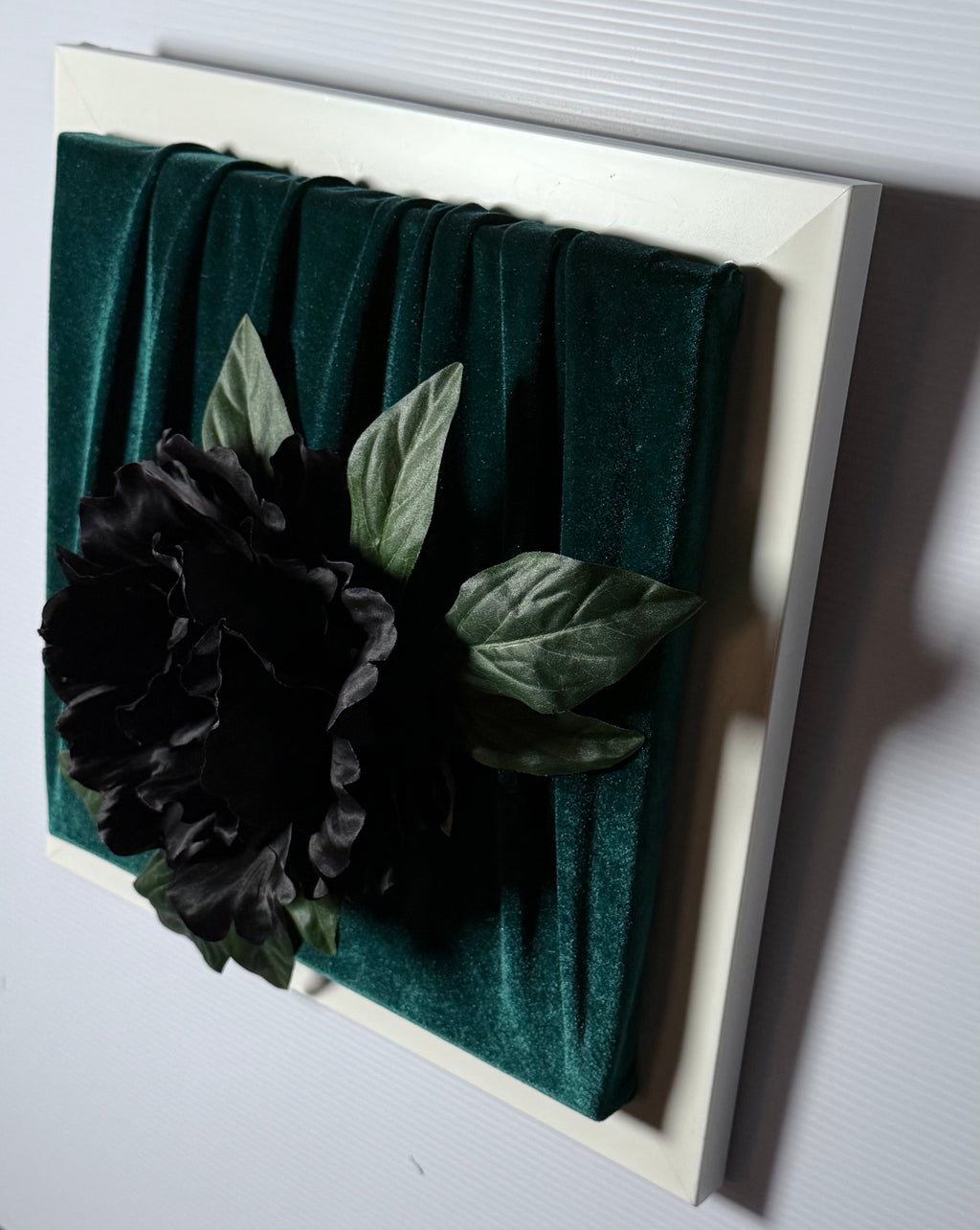 Botanical Drama Mixed Media Art